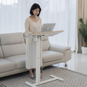 핏쳐 이동형 수동식 양방향 각도조절 사이드 테이블 TS2