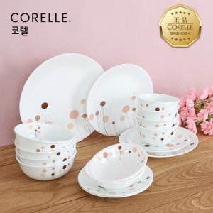 [코렐][코렐]코렐 꽃솜 원형 4인 16P 홈세트