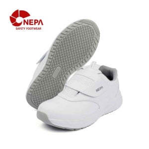 네파 네파 안전화 GT-11 크린화 벨크로 작업화 논슬립 gt11-White