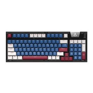 앱코 AKT95 아크 PBT키캡 카일광축 완전방수 컴팩트 게이밍 기계식 (다크적축)