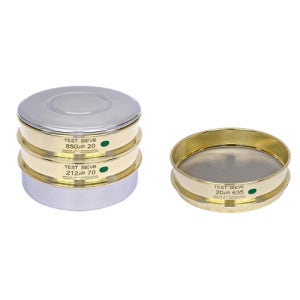 [국산제작] CG20341-150 표준체(씨브/시브/시험체/Sieve) 체눈 150μm 직경 203mm 높이 41mm