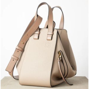 로에베 스몰 샌드 크레인 가죽 해먹백 숄더백 A538S35X510