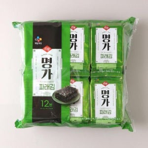 [Express] CJ 햇바삭명가김 파래김 4G*12봉
