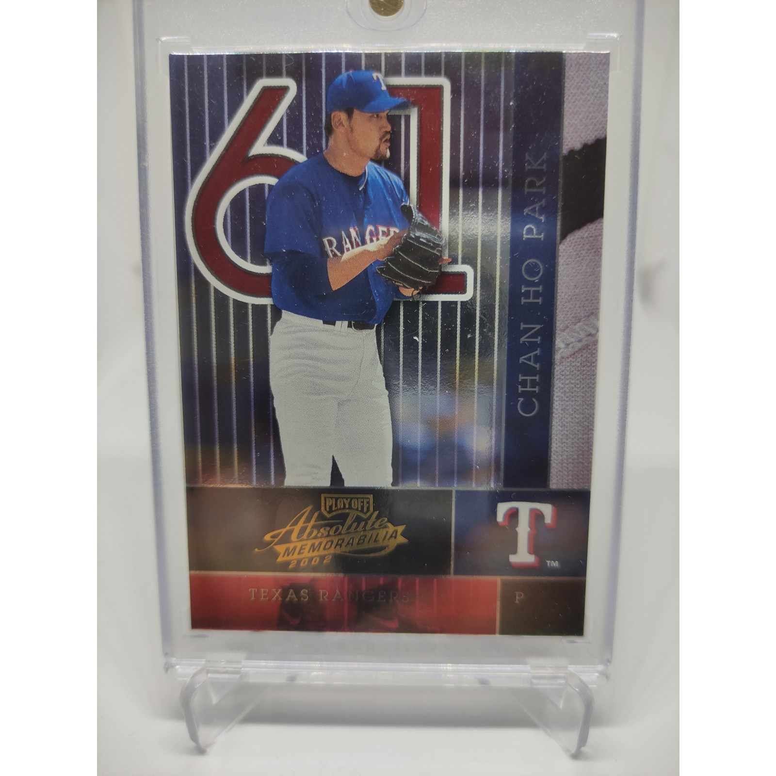 2002 Playoff Absolute Memorabilia 141번 박찬호 Chan Ho 야구 MLB 카드  1개