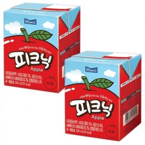 교보문고 이룸 매일 피크닉 사과 200ml x 24팩