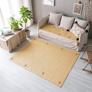 13mm 디자인 대나무 마작자리 침대마작 135x180cm 더블