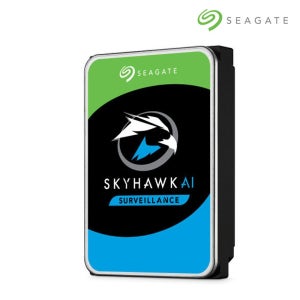 씨게이트 HDD 16TB SkyHawk AI ST16000VE004 CCTV 하드디스크 (7,200RPM/512MB/CMR)