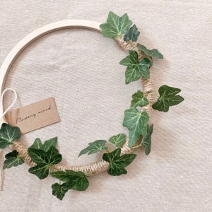 ☘️싱그러움을 담은 아이비 조화 리스☘️, 플라워리 무드