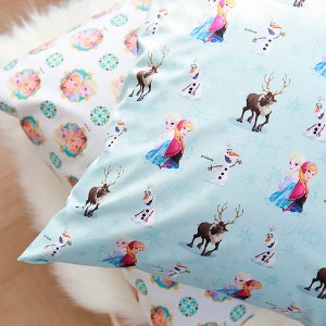 원단 [면20수평직]겨울왕국 프로즌-홀리데이 퀼트 천 홈패션