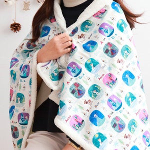 원단 [면20수평직]겨울왕국 프로즌-메르헨 퀼트 천 홈패션