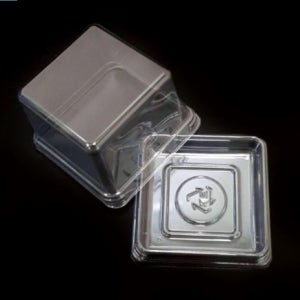 화과자케이스/화과자1구 투명 트레이 양갱 향춘과 용기 케이스  -  투명 10개