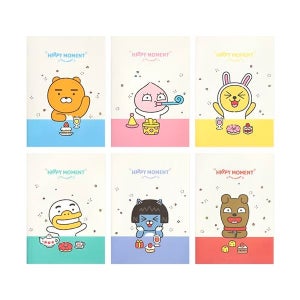 카카오프렌즈 해피모먼트 신학기 무선제본 노트