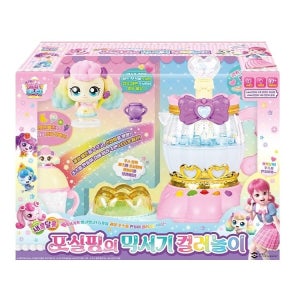 새콤달콤 캐치티니핑 4기 포실핑의 믹서기 컬러놀이 과일주스 포실핑피규어 장난감