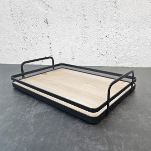 교보문고 컨츄리아이템 소피아 우드베이스 트레이 블랙