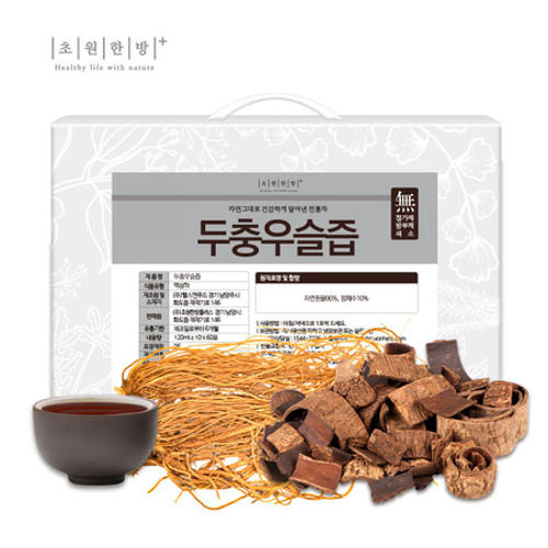 두충우슬즙 120ml x 60포 우슬차 쇠<b>무릎</b> 오가피 홍화씨 감초