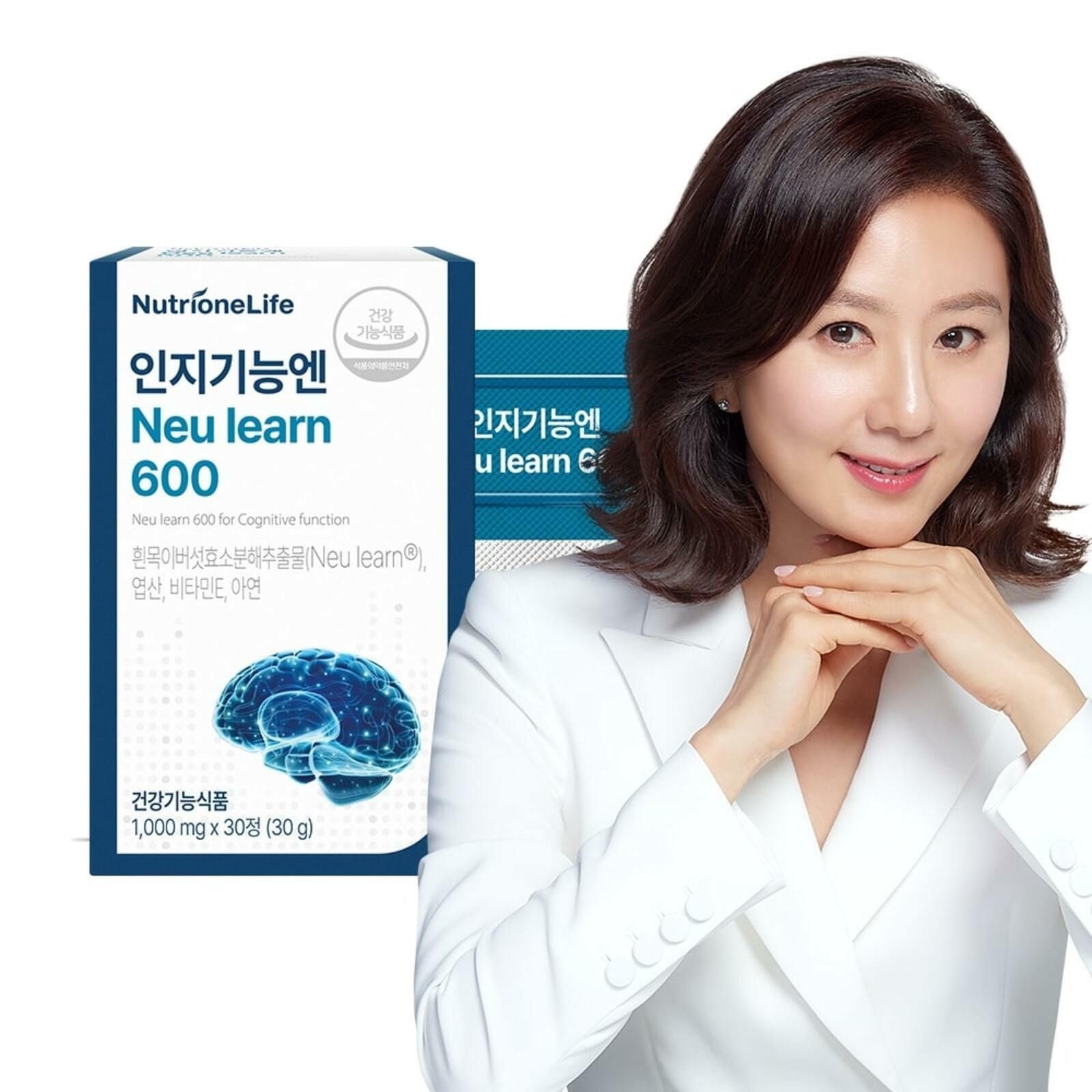 뉴트리원라이프 (현대홈쇼핑) [뉴트리원] 인지기능엔 Neulearn 600 (1개월분)