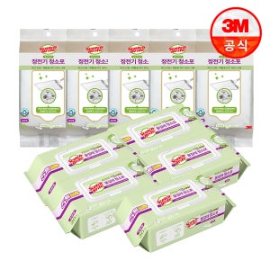 3M 베이직 정전기 청소포 표준형 250매 + 물걸레 청소포 표준형 150매