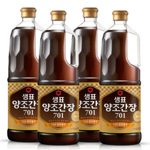 샘표 샘표 양조간장 701 1.7L 4개