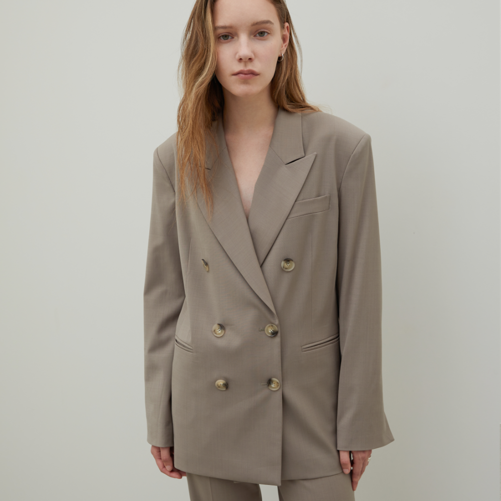 분닥세인츠 Double Breasted Blazer