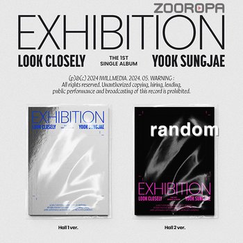 (버전선택) 육성재 1집 싱글 EXHIBITION Look Closely 포카