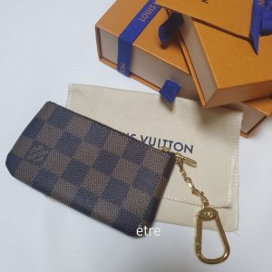 루이비통 다미에 에벤 캔버스 키 파우치 N62658