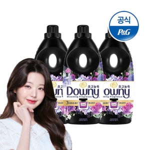 다우니 5성급 호텔컬렉션 미스티크 1Lx3 초고농축 섬유유연제 본품