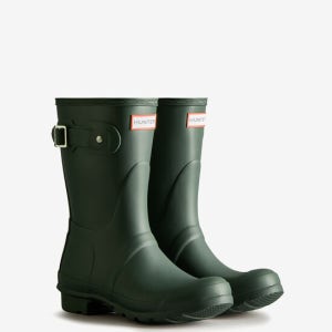 헌터 [Women] 오리지날 숏 레인부츠 - 헌터그린 Wfs1000rmahgr