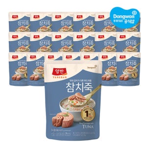 [동원] 양반 참치죽 420g X 20봉 /즉석죽/파우치