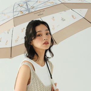 Wpc.우산 냥브렐라 고양이 튼튼한 투명우산 비닐 장우산 PT-OM05-001