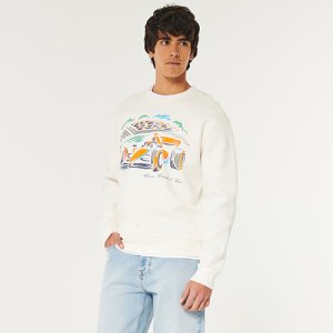 Hollister Relaxed McLaren Racing Graphic Crew Sweatshirt 322-488-0061-178