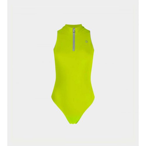 Coperni C+ Zipped Sleeveless Bodysuit - Apple Green
