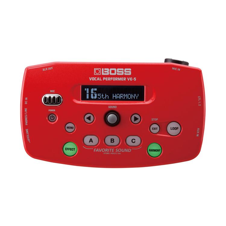 BOSS 보스 Vocal Performer VE-5-RD