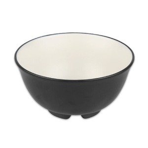 돌산멜라민(DS-7034)체크투톤(블랙앤화이트) 우동볼