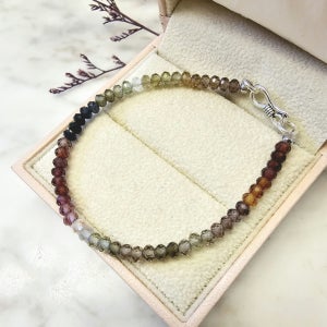 ✨️보석급 툰드라 사파이어팔찌 목걸이, 아비엥또