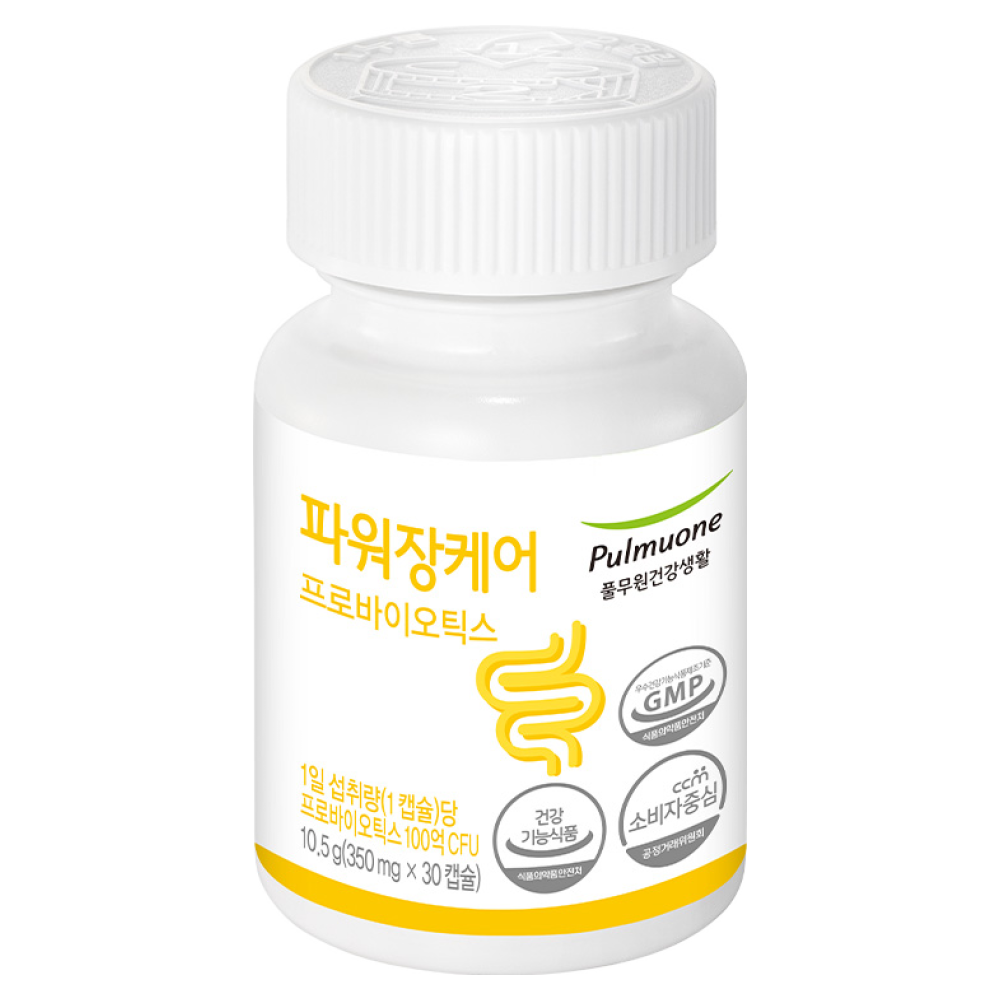 풀무원 개인맞춤영양 파워장케어 100억 유산균 프로바이오틱스  30정  1개