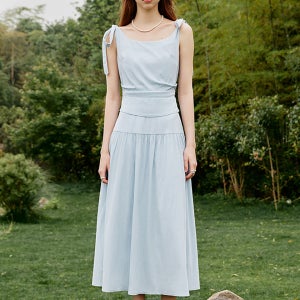 [웬스데이딜라잇] WD_Fake two-piece sleeveless dress_2color WD_Fake two-piece sleeveless dress_2color