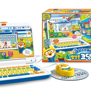 (미미월드) 뽀롱뽀롱뽀로로 마우스로 클릭 뽀로로코딩컴퓨터