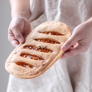 딸기공갈빵, *용재빵집*