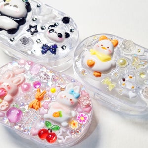 뽀짝뽀짝 휴대용 일체형 렌즈케이스, 가온누리