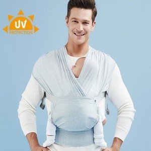 포그내 포그내 스텝원 UV CUT 에어아기띠 모자익그레이
