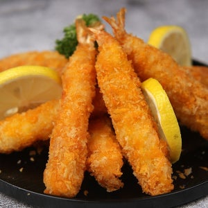 냉동 빵가루 튀김용 새우 튀김 30g 33% 10마리 키친보이즈