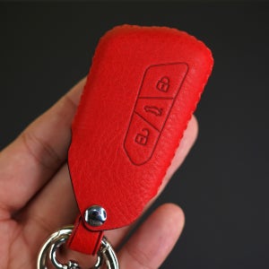 폭스바겐 골프 ID3 ID4 스마트 키 가죽 케이스 , 페레노