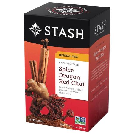 Stash Tea Spice <b>드래곤</b> 차이 <b>허브</b>티 18개