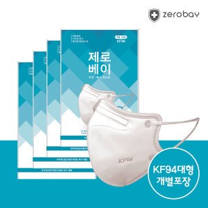 제로베이 새부리형 KF94 마스크 대형 100매 제로베이 화이트