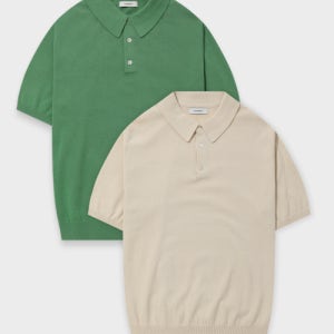 [매너그램] 퓨어코튼100 카라니트_그린라벨 - 7 color 5004996438