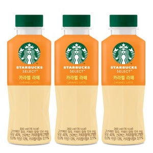 [동서식품]스타벅스 셀렉트 카라멜 라떼 300ml x 18페트 [갤러리아]