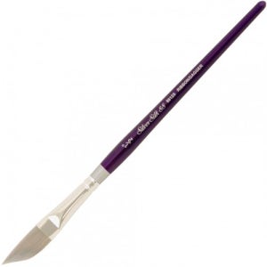 실버브러쉬 8812S SILVER SILK 88 SHORT Ribbon Dagger 사선붓 납작붓 낱자루