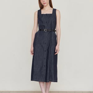 [르세지엠] 논페이드 데님 롱드레스 - 인디고 24MDR01IN