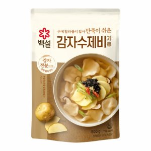 CJ제일제당 백설 CJ 감자수제비가루500g 500g 100개