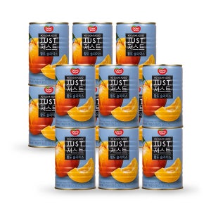 동원 저스트 노슈가 황도 슬라이스 400g x 12캔